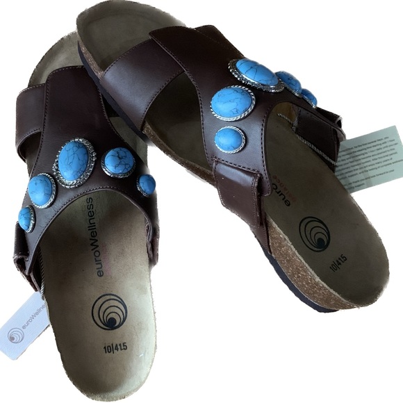 Woman Size 10 US / 41.5EUR Hazelnut (Brown)EuroWellness Sandal - Picture 3 of 3